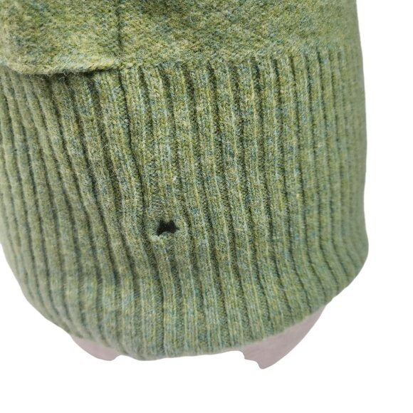 Free People Lace-Up Hoodie Vest Green Turquoise Embroidery Women S - Picture 10 of 12